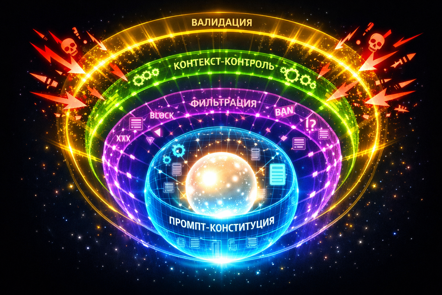 Защитное конструирование промпта: как научить модель говорить «Я не могу ответить»